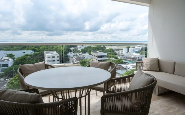 w Amazing Loft in w/ Balcony La Boquilla