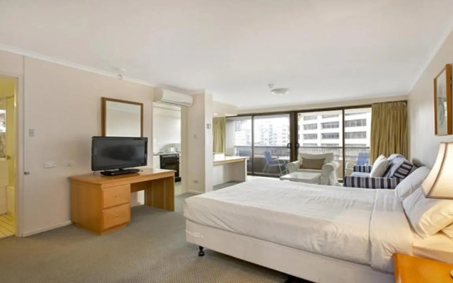 Studio with balcony at College St