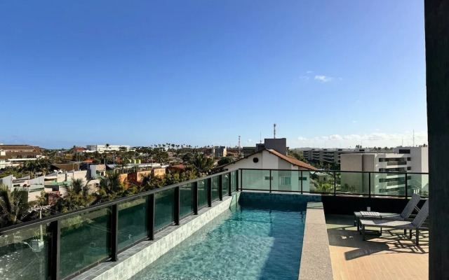 Flats a 450m do mar em Porto de Galinhas