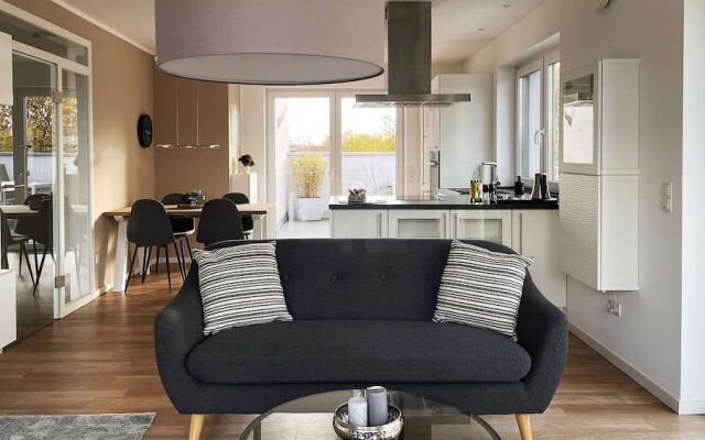 Modernes Apartment über den Dächern von Osnabrück