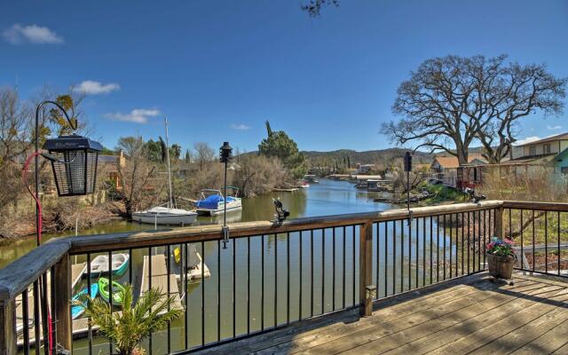 Clearlake Oaks Home w/ Game Room, Dock & Deck