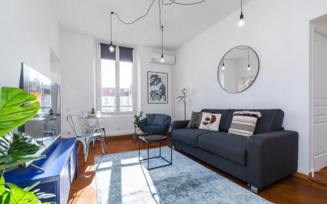 SMARTBNB - Place Massena - Central 2p - Lumineux - Climatise