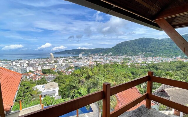 Sea view private pool villa in Patong