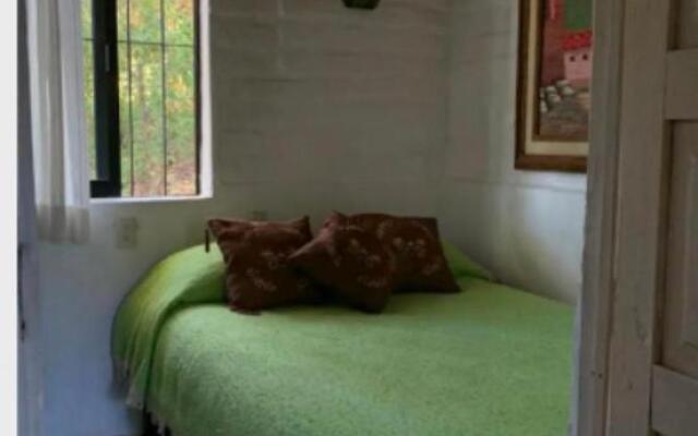 Cabaña blanca nieves y los 9 enanos