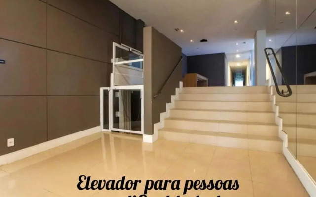 Flat 317 Granja Cotia Wi-Fi equipado e funcional