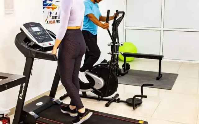 Relaxing 1 Bhk Service Apartment With Balcony Gym