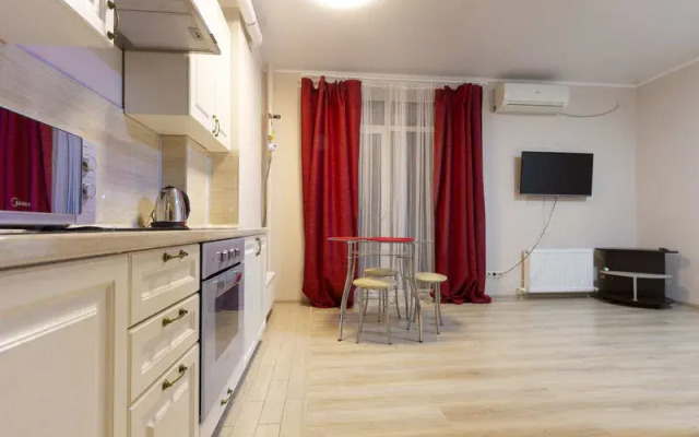 Apartments Green FOX on Embankment Privolzhskogo Zatona,  20G