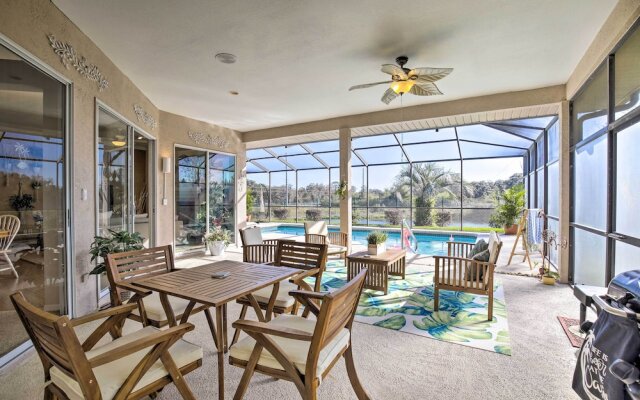 Bright & Sunny Riverview Oasis w/ Pool & Pond