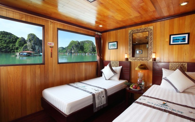 Sun Legend Cruise – Guest Rooms – Ha Long