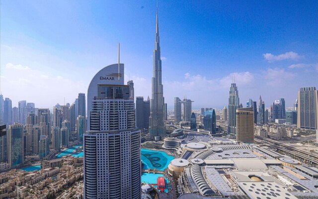 Full Burj Khalifa View Mall Access 3 Brm