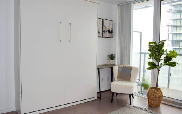 Modern Downtown Studio With City Views Balcony