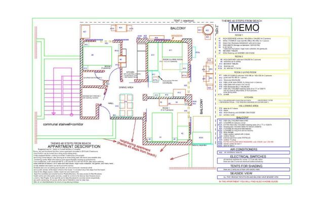 Themis 40 steps from beach