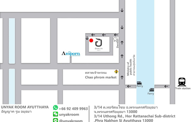 Unyak Room Ayutthaya