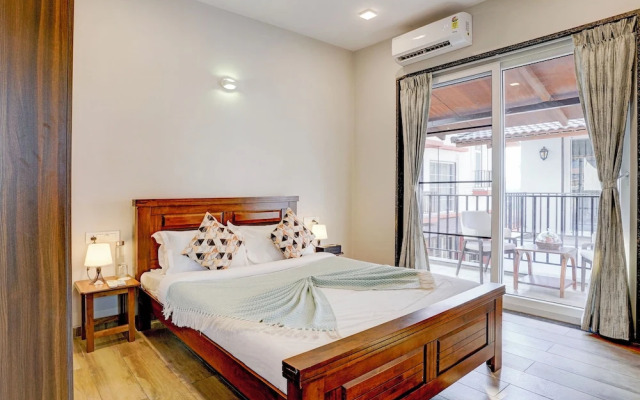 Elivaas Irene Jade 3BHK Pvt Pool Garden with Balconies