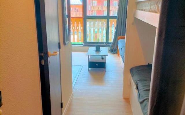 Valfrejus Studio 19m2 cosy 4 couchages 60 m des pistes