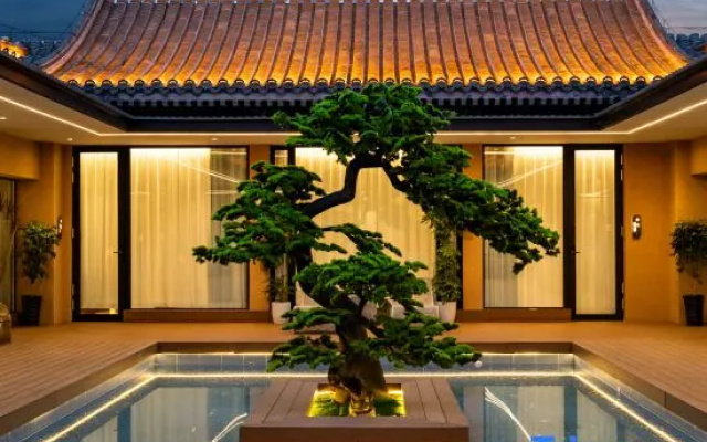 Linjia·Serenity Song-style Private Hot Spring Inn (Shanhaiguan First Pass Scenic Area) — 3-star hotel in Qinhuangdao