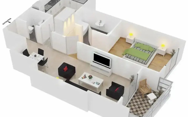 LUX The Icon Tower JLT Suite
