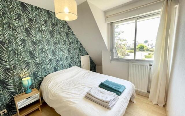 T3 Duplex Top Cosy Balcon 300m des plages