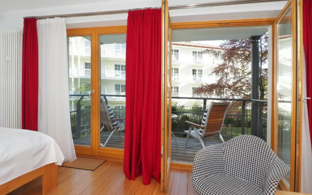 Kaiservillen Heringsdorf - 1-Raum-Appartement mit Balkon D113