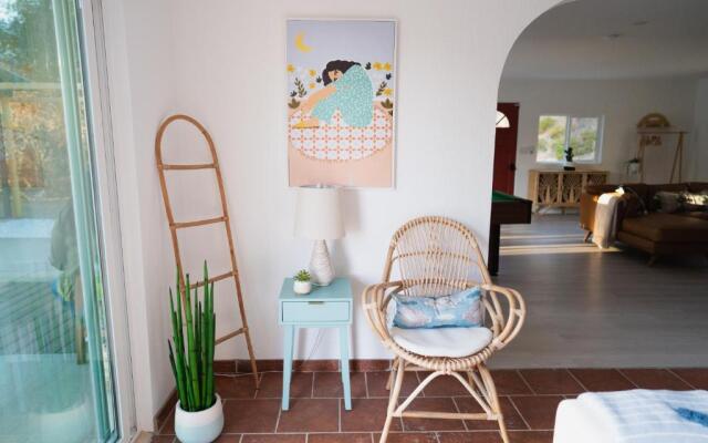 Boho chic oasis by Casa Oso with pool, spa and views