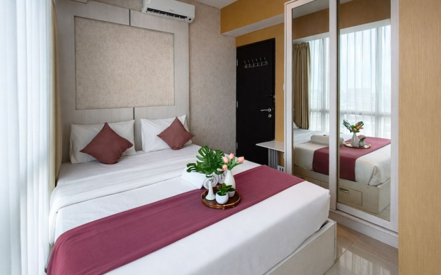 Neat 2Br For 3 Pax At Tamansari Papilio Apartment
