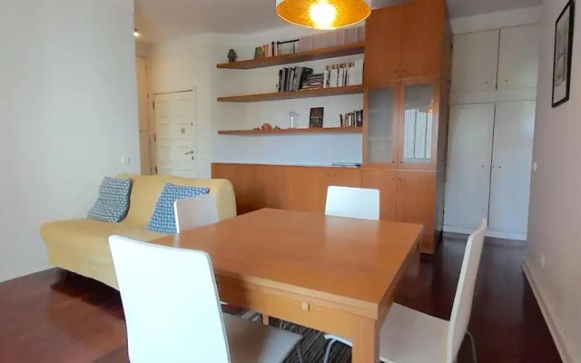 City flat near the sea