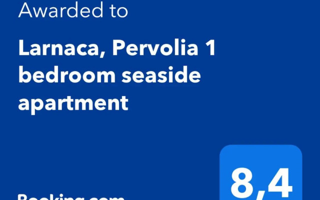 Larnaca, Pervolia 1 bedroom seaside apartment