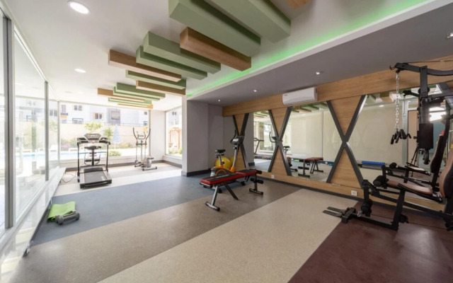 Modern Flat With Shared Closed Pool in Alanya
