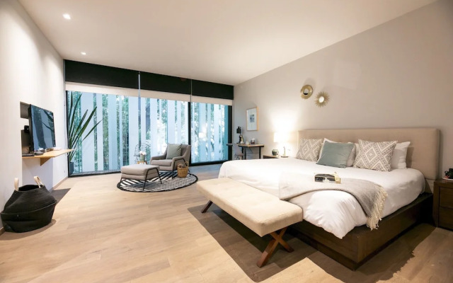 Casai Amazing & Luxury Unit in Polanco with a balcony