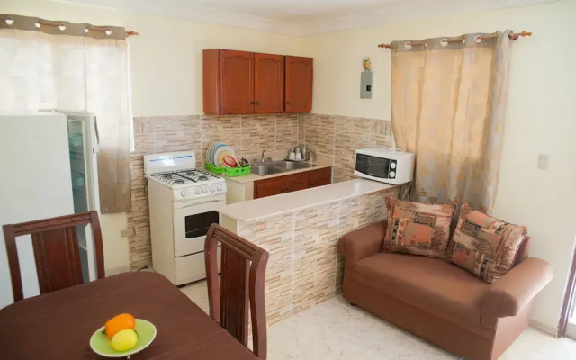 Serviced 1-bedroom-apartment in Corales del Sur, Santo Domingo Este