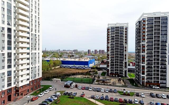 Apartments in a modern LCD Sails