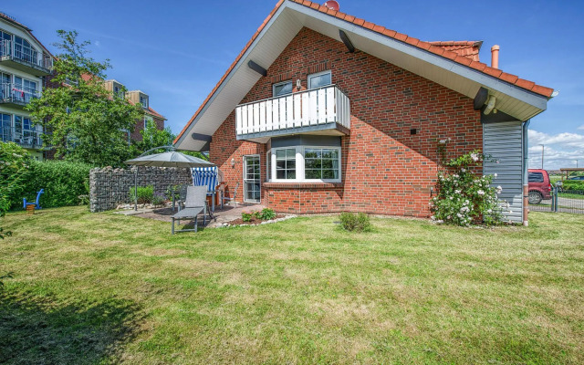 Apartment in Friedrichskoog-Spitz with a balcony
