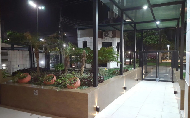 Santos - Apartamento Frente Mar C/ Ar Condicionado/ Garagem Privativa/Internet/TV a Cabo