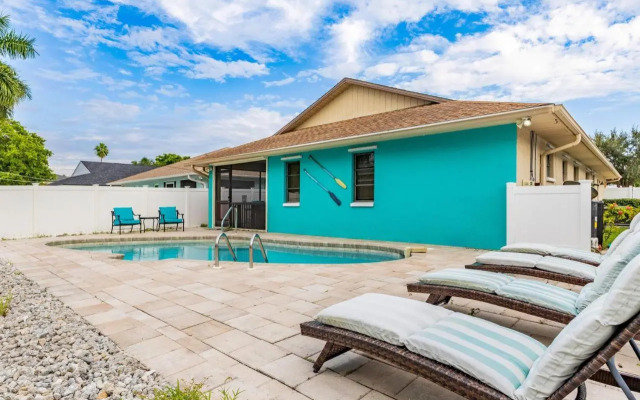 Private Pool + Sunroom Beach Escape at Manatee