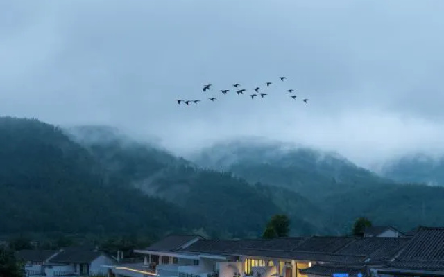 Tengchong met Mu Yun mountain home hot spring homestay