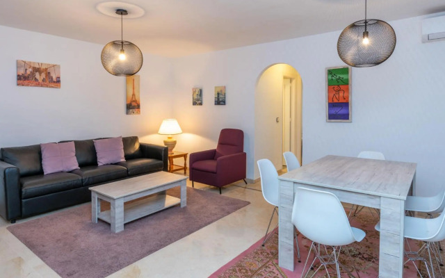 Tranquilo apto 2habs con WIFI AC PISCINA