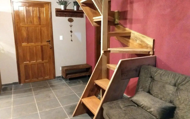 Chalé dos Pássaros - Varanda com vista p/ Natureza