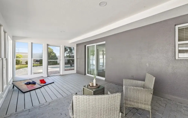 Sunny Palmetto Oasis: 4br Home With Private Pool 4 Bedroom Home by RedAwning