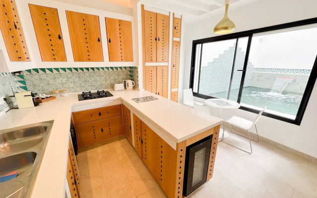 Villa Poseidon Piscine et Bord de mer Hammamet