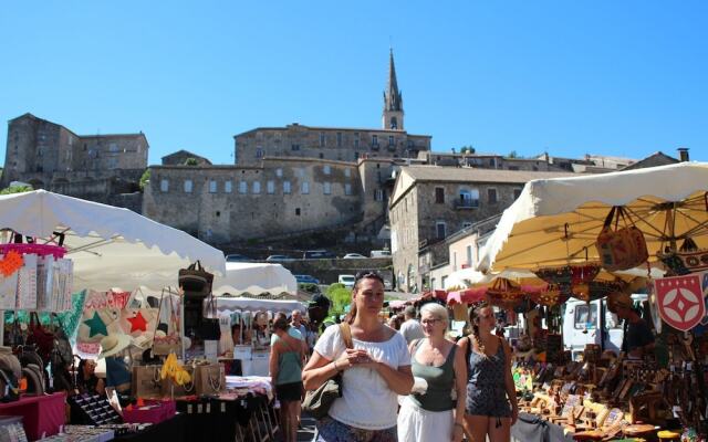 Cosy Holiday Home in Les Vans With Private Garden