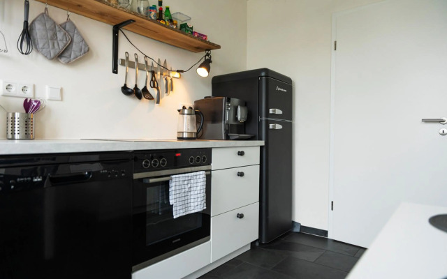 Wölkchen - Wohnung mit Balkon, Holzdielen & TV