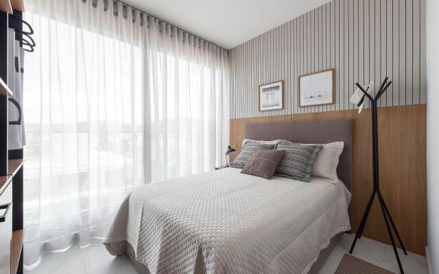 Rooftop com piscina em Jurerê Internacional #JA12