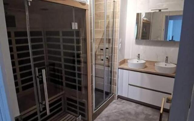 Appartement Quimper centre ville avec sauna