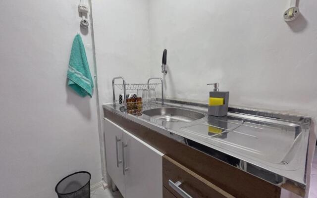 Loft com vista lateral para o mar