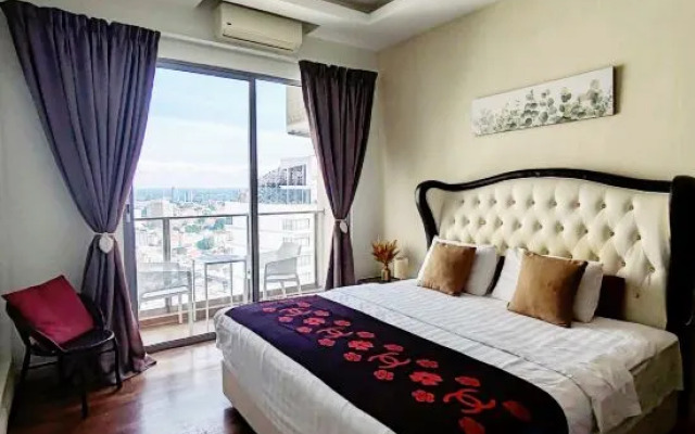 Sliverscape Premier Suite @ Melaka Raya [WiFi | Bathtub | Sleep 2-4]