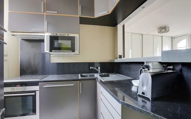 Comfortable Apartment-1br/4p-place du Trocadero