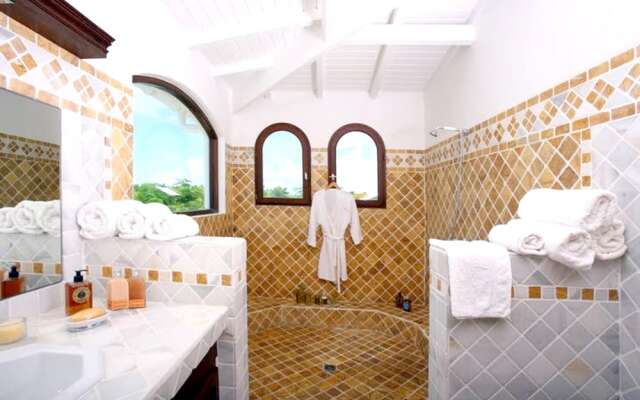 Villa With 4 Bedrooms in Saint Martin, With Wonderful sea View, Privat