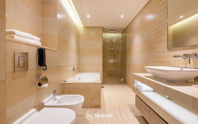 Manzil 3BR with pool near Dubai Frame