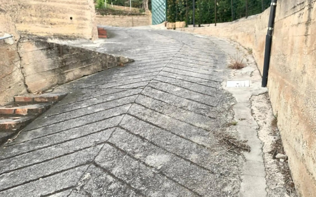 Sfondo Blu Villa sul mare