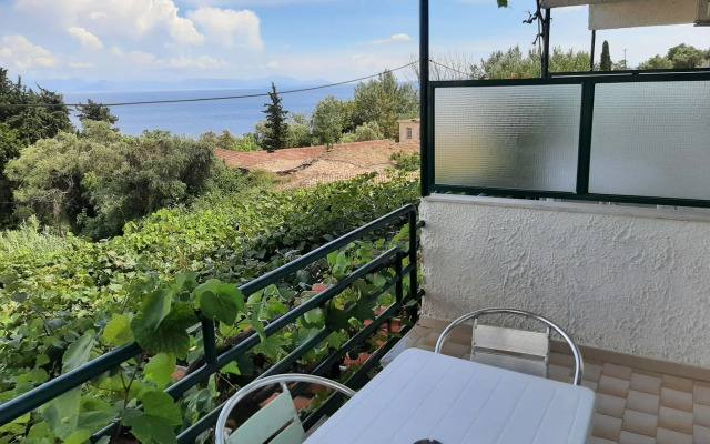 Majestic apartment in Mpenitses with shared pool